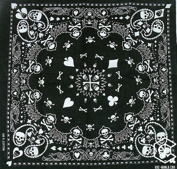 Halstuch Totenkopf 2